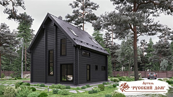 Дом в скандинавском стиле проект №4 от 6480 тыс. руб.