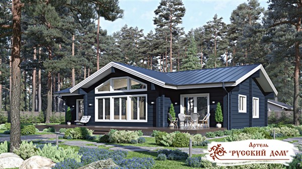 Дом в скандинавском стиле проект №6 от 9090 тыс. руб.