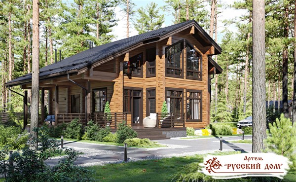 Дом в скандинавском стиле проект №7 от 8730 тыс. руб.